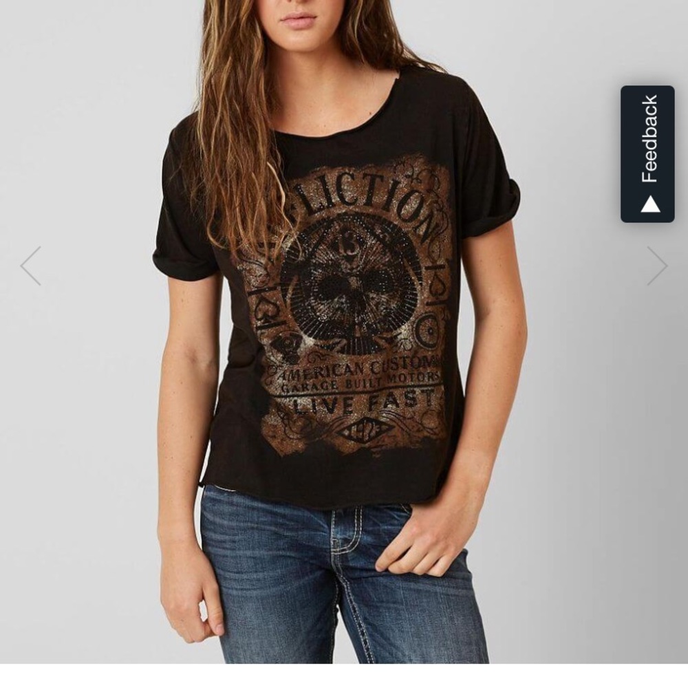 Affliction American Customs Gas Guzzler Tee